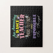 Ballet Teacher Wertschätzung - Phantastisches Ange Puzzle (Vertikal)