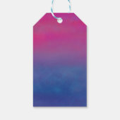 Ballet Theme Muster mit Tanzkleidung Danke Geschenkanhänger (Rückseite)