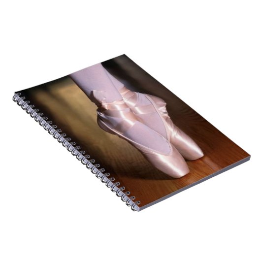 Ballet Toe Shoes Notizblock (Rechte Seite)