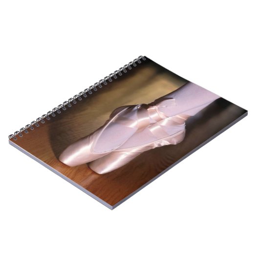 Ballet Toe Shoes Notizblock (Linke Seite)