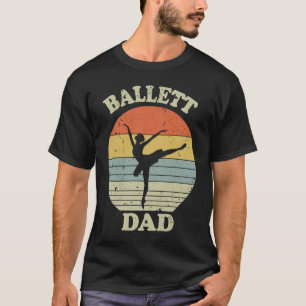 Ballet Vater Vintag Sunset Ballet T-Shirt