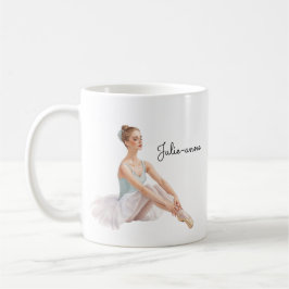 Ballet Woman Personalisiert Kaffeetasse
