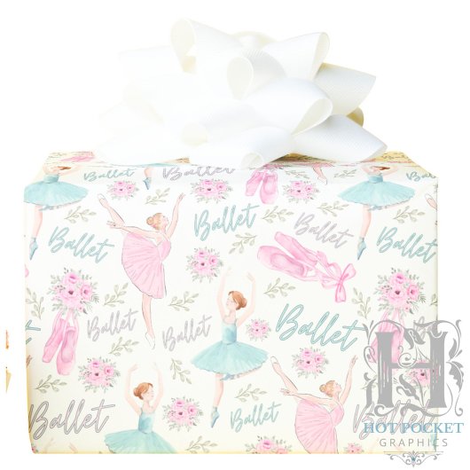 Ballet Wrapper Geschenkpapier