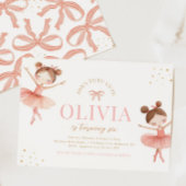 Ballet zum Geburtstag Einladung