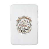 Balletcore Coquette Katze Balletcore Coquette Katz Badematte (Vorderseite Vertikal)