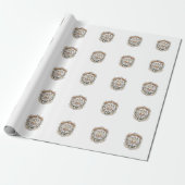 Balletcore Coquette Katze Balletcore Coquette Katz Geschenkpapier (Ungerollt)