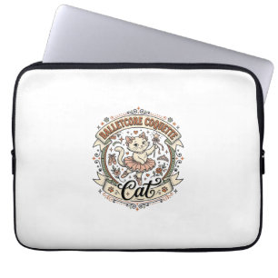 Balletcore Coquette Katze Balletcore Coquette Katz Laptopschutzhülle
