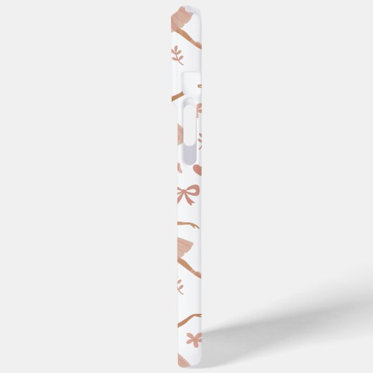 Balletcore Floral Dance Design Case-Mate iPhone Hülle (Rückseite / Links)