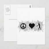 Ballett 1 postkarte (Vorne/Hinten)