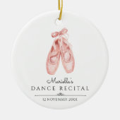 Ballett-Abschlussgeschenk Keramik Ornament (Vorne)