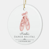 Ballett-Abschlussgeschenk Keramik Ornament (Links)