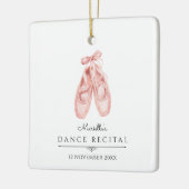 Ballett-Abschlussgeschenk Keramikornament (Links)