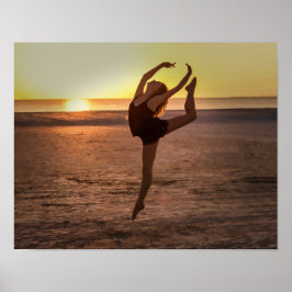 Ballett am Strand Poster