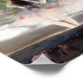 Ballett an der Pariser Oper von Edgar Degas Poster (Ecke)