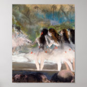 Ballett an der Pariser Oper von Edgar Degas Poster (Vorne)