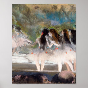 Ballett an der Pariser Oper von Edgar Degas Poster