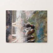 Ballett an der Pariser Oper von Edgar Degas Puzzle (Horizontal)