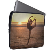 Ballett auf dem Strand Laptopschutzhülle (Vorne Rechts)