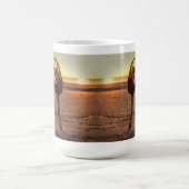 Ballett auf der Strand-Tasse Tasse (Mittel)