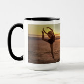 Ballett auf der Strand-Tasse Tasse (Links)
