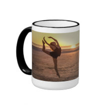 Ballett auf der Strand-Tasse