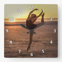 Ballett auf der Stranduhr