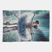 Ballett auf Eis Geschirrtuch (Horizontal)