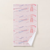 Ballett-Ausdrücke Badhandtuch Set (Handtuch)