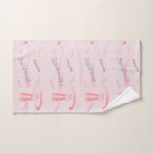 Ballett-Ausdrücke Badhandtuch Set (Handtuch)