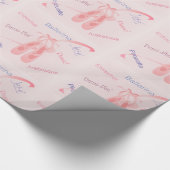 Ballett-Ausdrücke Geschenkpapier (Ecke)