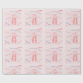 Ballett-Ausdrücke Geschenkpapier (Flach)