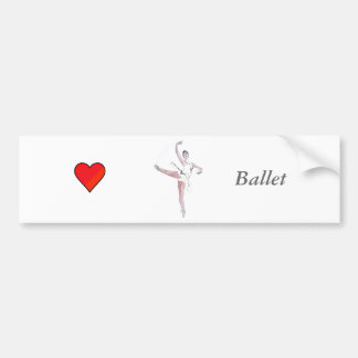Ballett Autoaufkleber