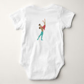 Ballett Baby Strampler (Rückseite)