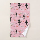 Ballett Badhandtuch Set (Handtuch)