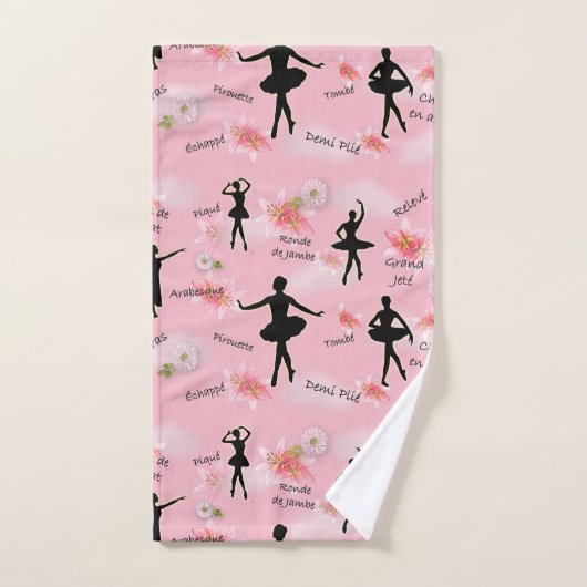 Ballett Badhandtuch Set (Handtuch)