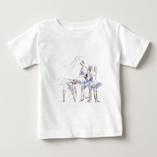 Ballett Ballerina Baby T-shirt (Vorderseite)