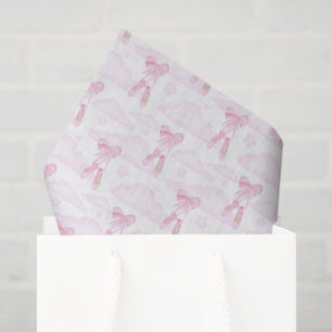 Ballett-Ballerina-Decoupage Seidenpapier