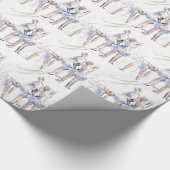 Ballett Ballerina Geschenkpapier (Ecke)