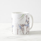 Ballett Ballerina Kaffeetasse (VorderseiteRechts)