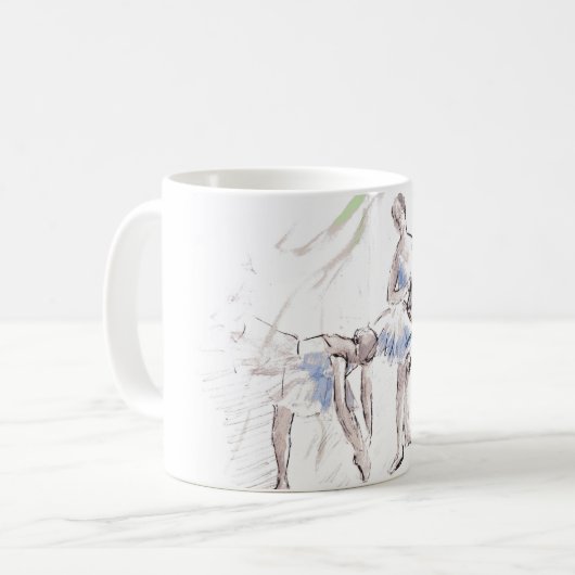 Ballett Ballerina Kaffeetasse (Vorderseite Links)