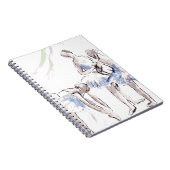 Ballett Ballerina Notizblock (Rechte Seite)