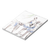 Ballett Ballerina Notizblock (Rotiert)