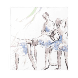 Ballett Ballerina Notizblock