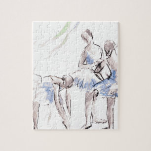 Ballett Ballerina Puzzle