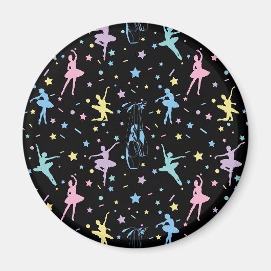 Ballett - Ballerina Tanzschuhe Magnet (Vorne)