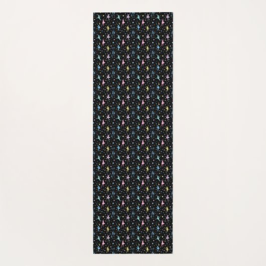 Ballett - Ballerina Tanzschuhe Yogamatte (Rückseite)