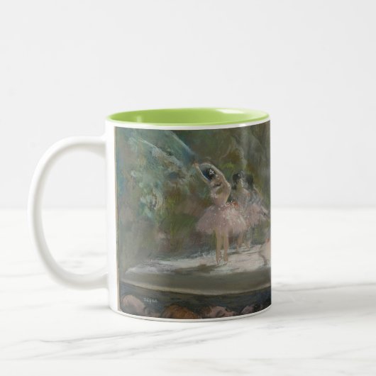 Ballett bei der Pariser Opéra - Edgar Degas Zweifarbige Tasse (Links)