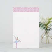 Ballett Briefpapier (Stehend Vorderseite)