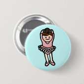 Ballett butututon. button (Vorne & Hinten)