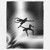 Ballett-Coupé-Tanz Fleecedecke (Vorderseite)